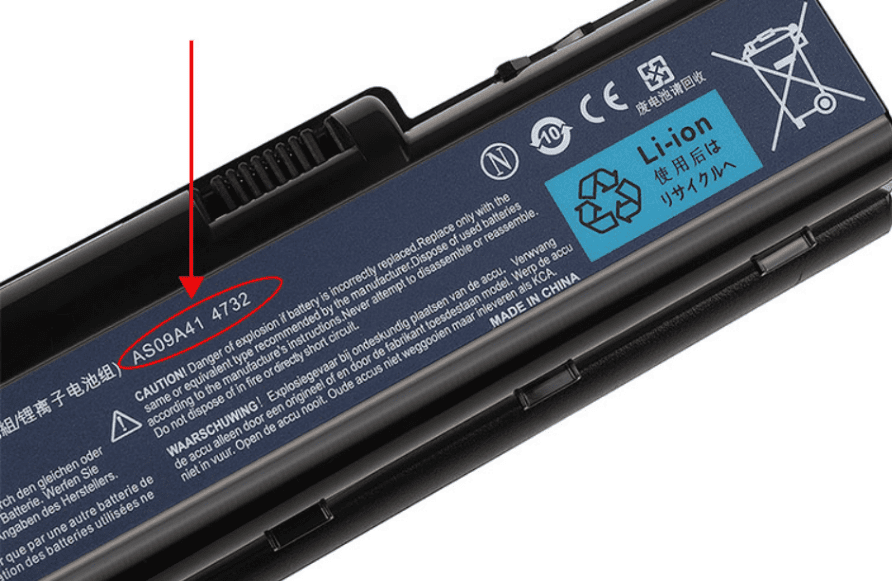 How To Find A Laptop'S Battery Model 2 Image 343