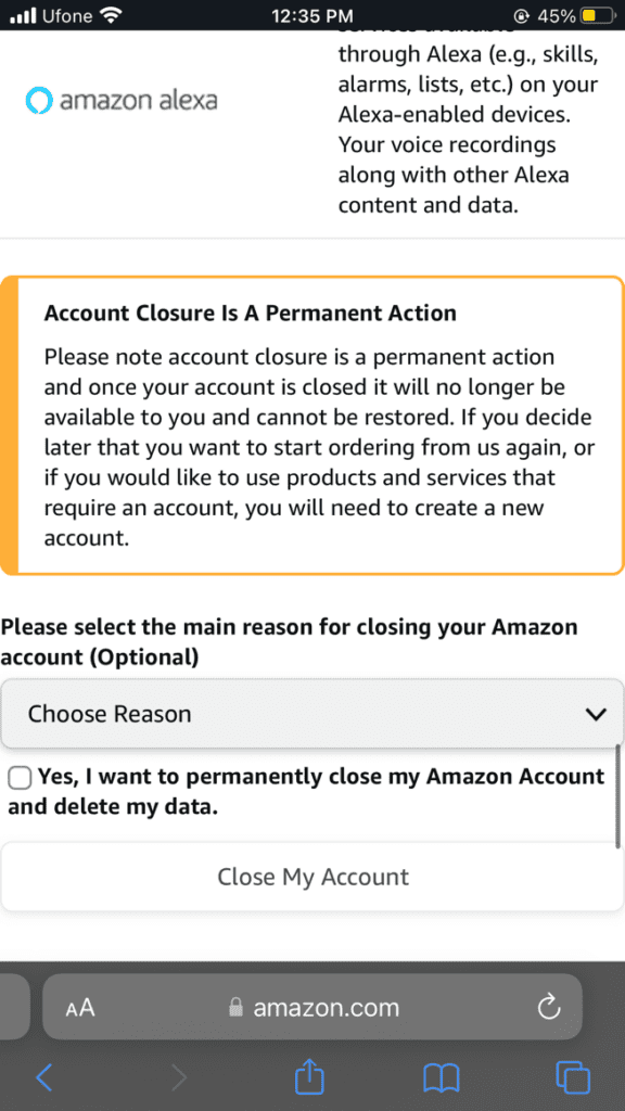 How To Find An Amazon Profile Link On An Iphone 5 Image 452